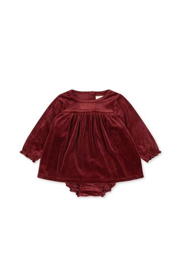 Konges Sløjd Jingle Romper Dress GRS Red Dahlia